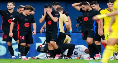 "يخضع لعملية جراحية".. برشلونة يعلن تفاصيل إصابة تيرشتيجن